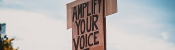 Amplify x new voice awards 2025 banner image