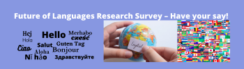 Future of languages research survey – have your say! banner image